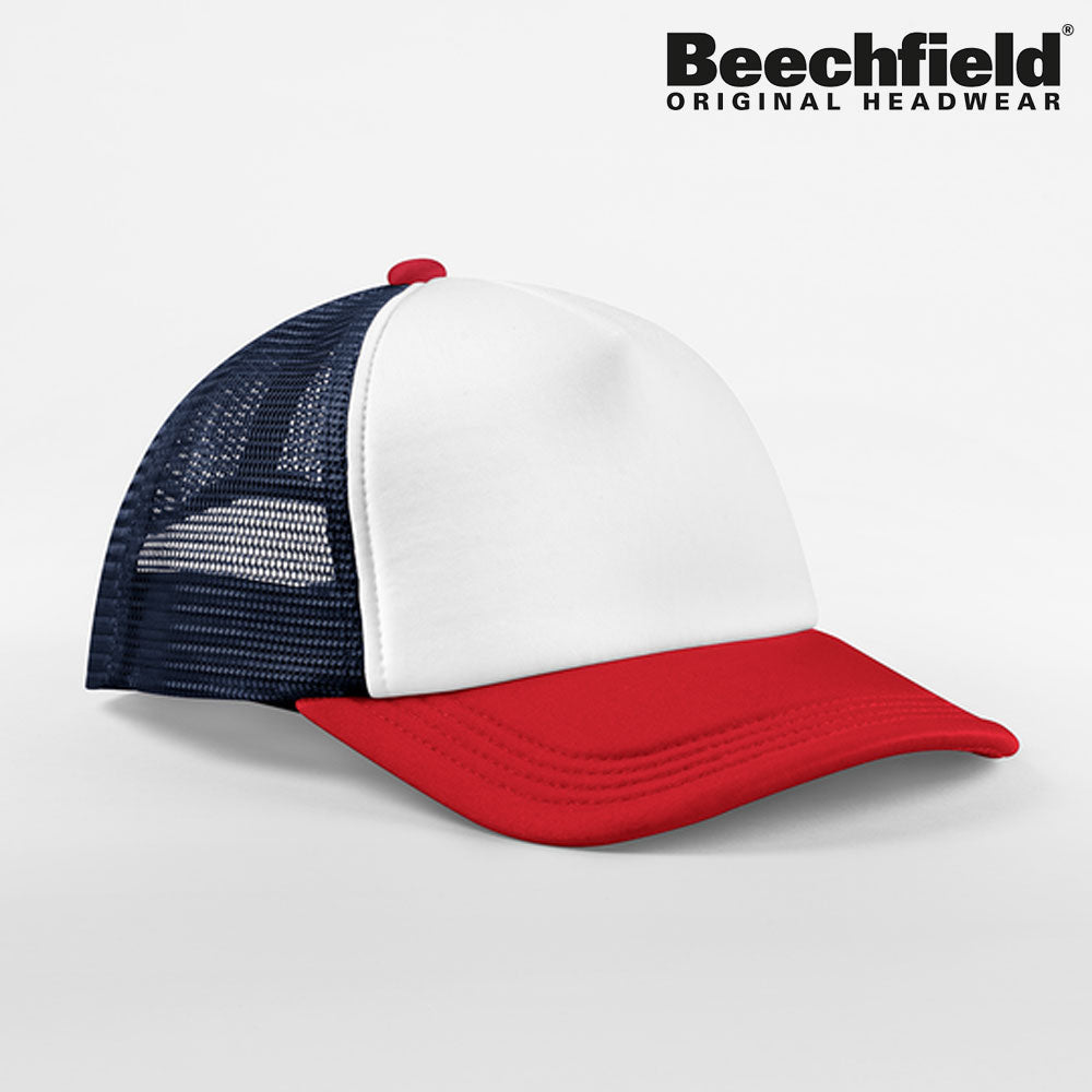 Retro Trucker 3-Tone Trucker Cap