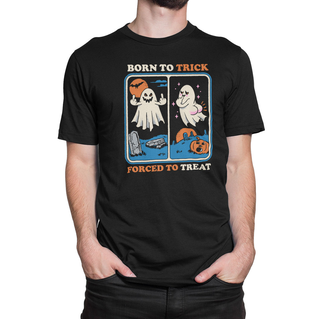 Born To Trick - Forced To Treat T-Shirt