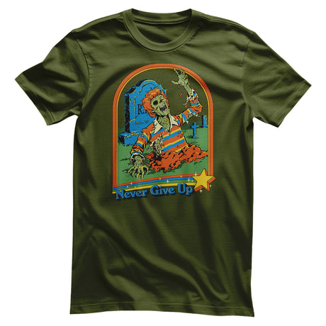 Steven Rhodes - Never Give Up T-Shirt