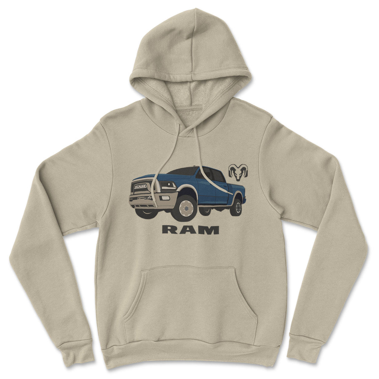 RAM Blue Truck Hoodie