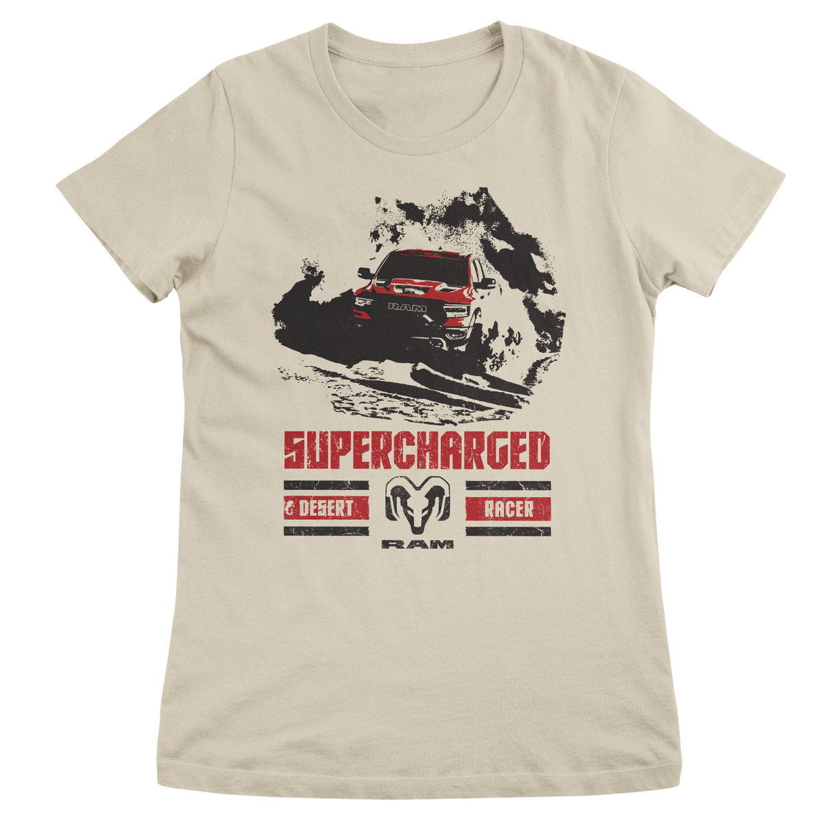 RAM - Supercharged Desert Racer Girly Tee