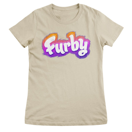 Furby Washed Logotype Girly Tee