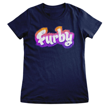 Furby Washed Logotype Girly Tee