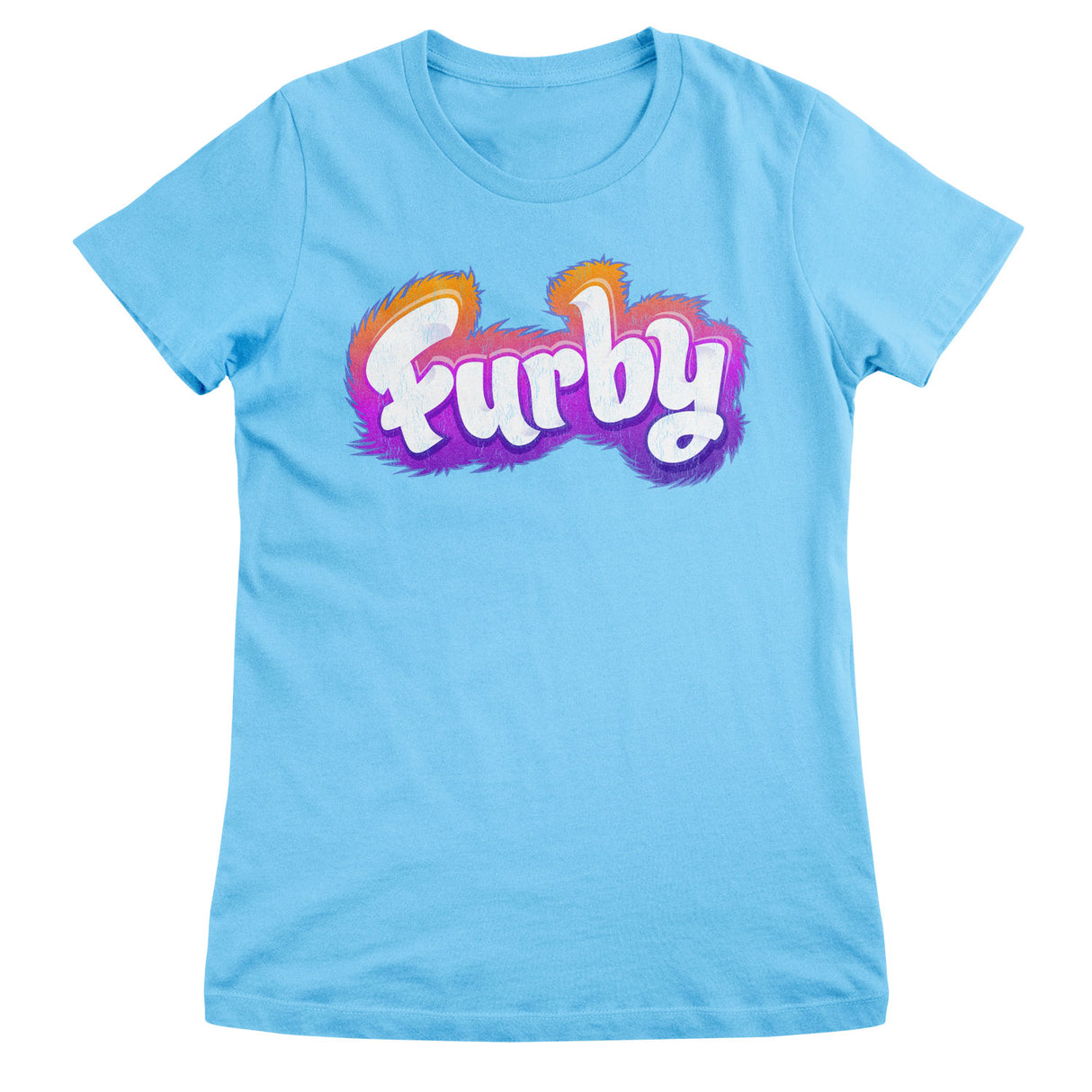 Furby Washed Logotype Girly Tee