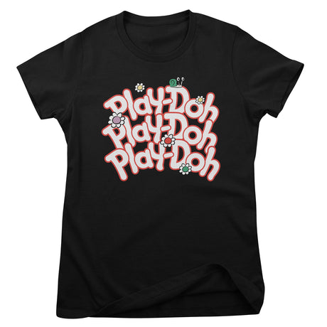 Stacked Play-Doh Girly Tee