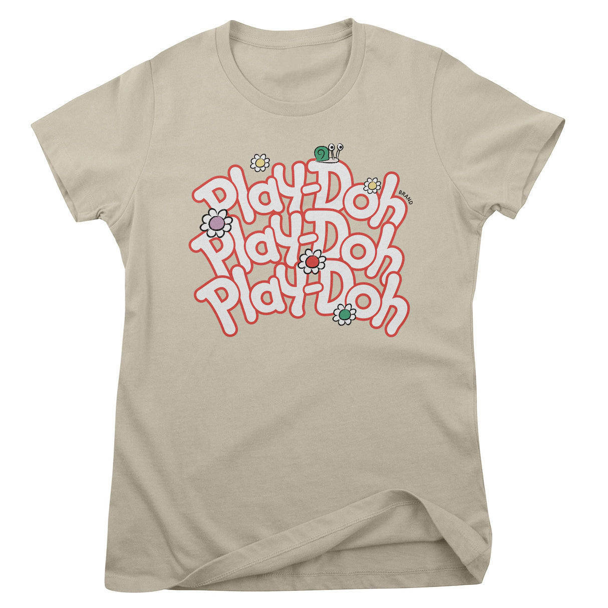 Stacked Play-Doh Girly Tee