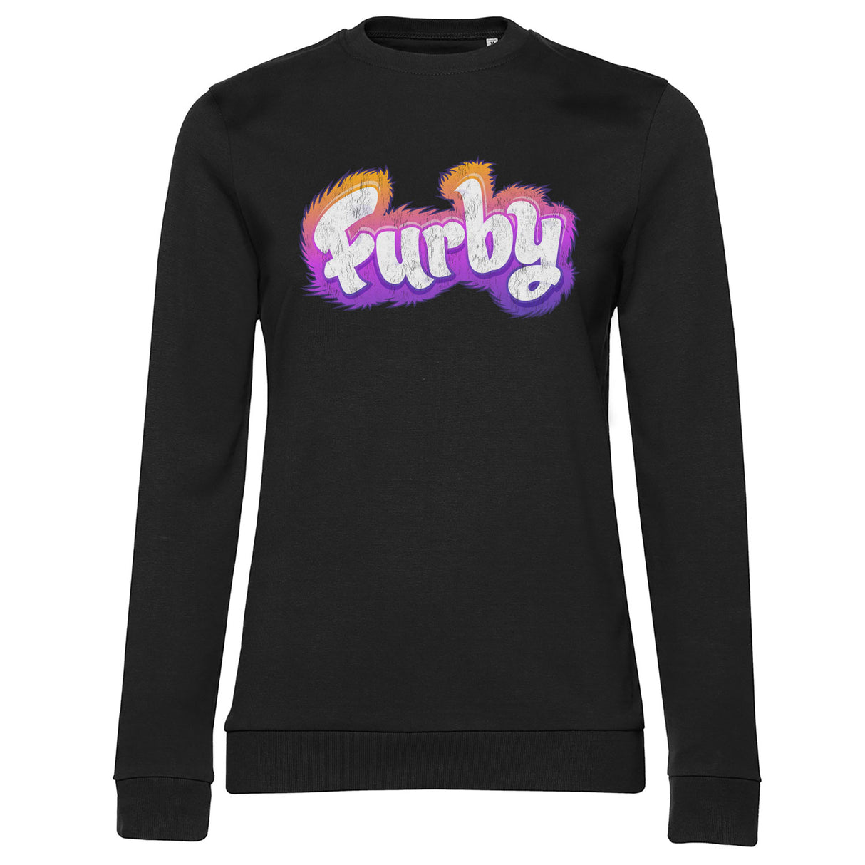Furby Washed Logotype Girly Sweatshirt