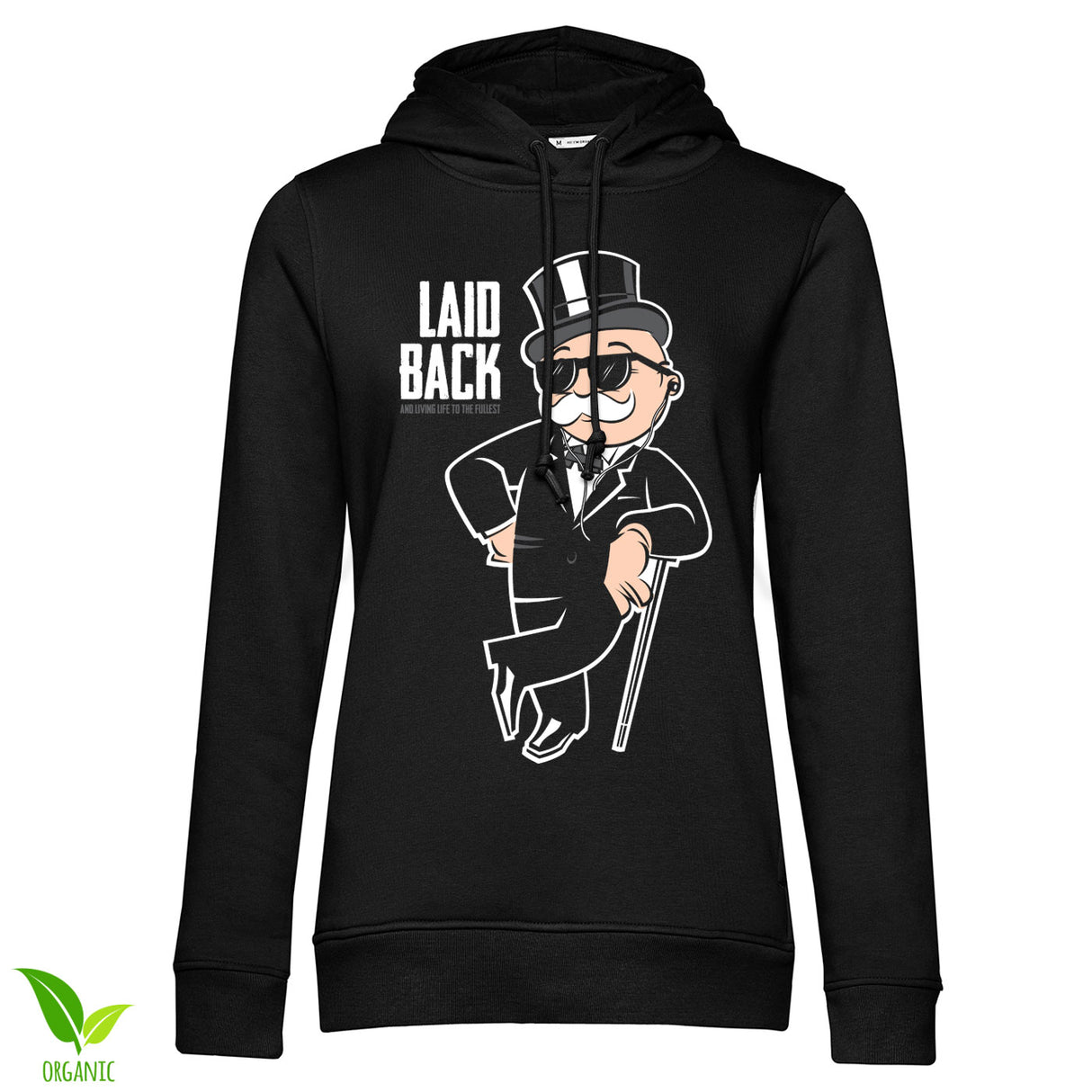 Mr Monopoly - Laid Back Girly Hoodie