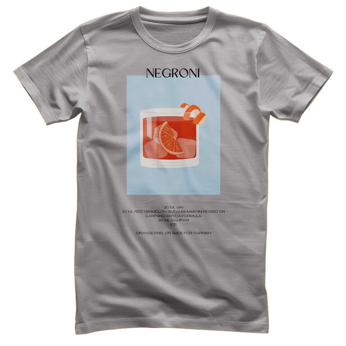 Negroni - Coctail Recipe T-Shirt