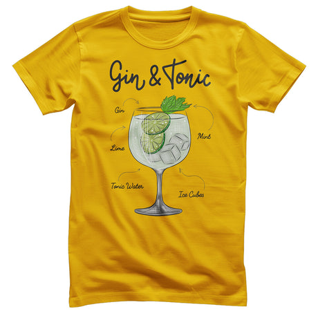Gin & Tonic - Ingredients T-Shirt