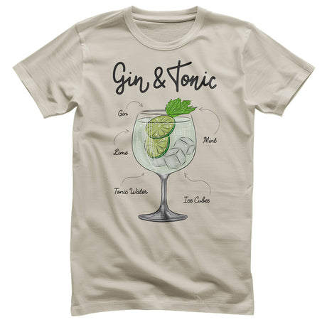 Gin & Tonic - Ingredients T-Shirt