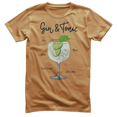 Gin & Tonic - Ingredients T-Shirt