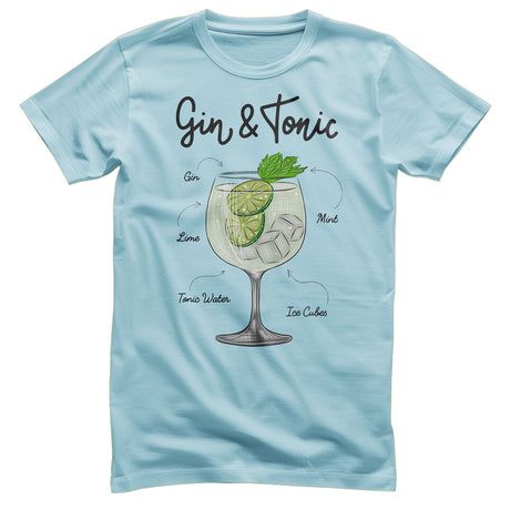 Gin & Tonic - Ingredients T-Shirt