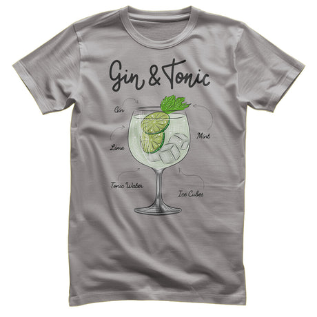 Gin & Tonic - Ingredients T-Shirt