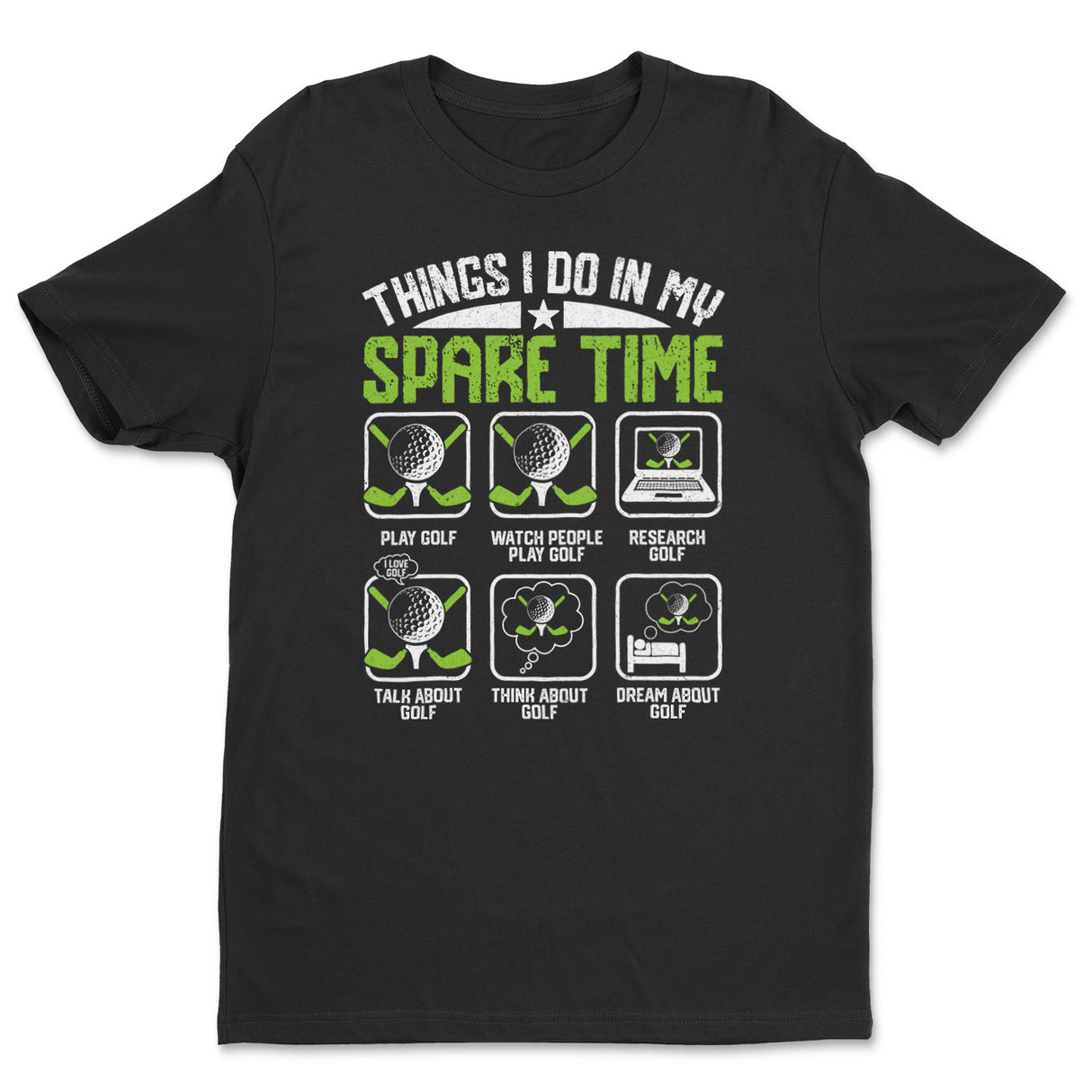 Golf Humor - Spare Time Tee