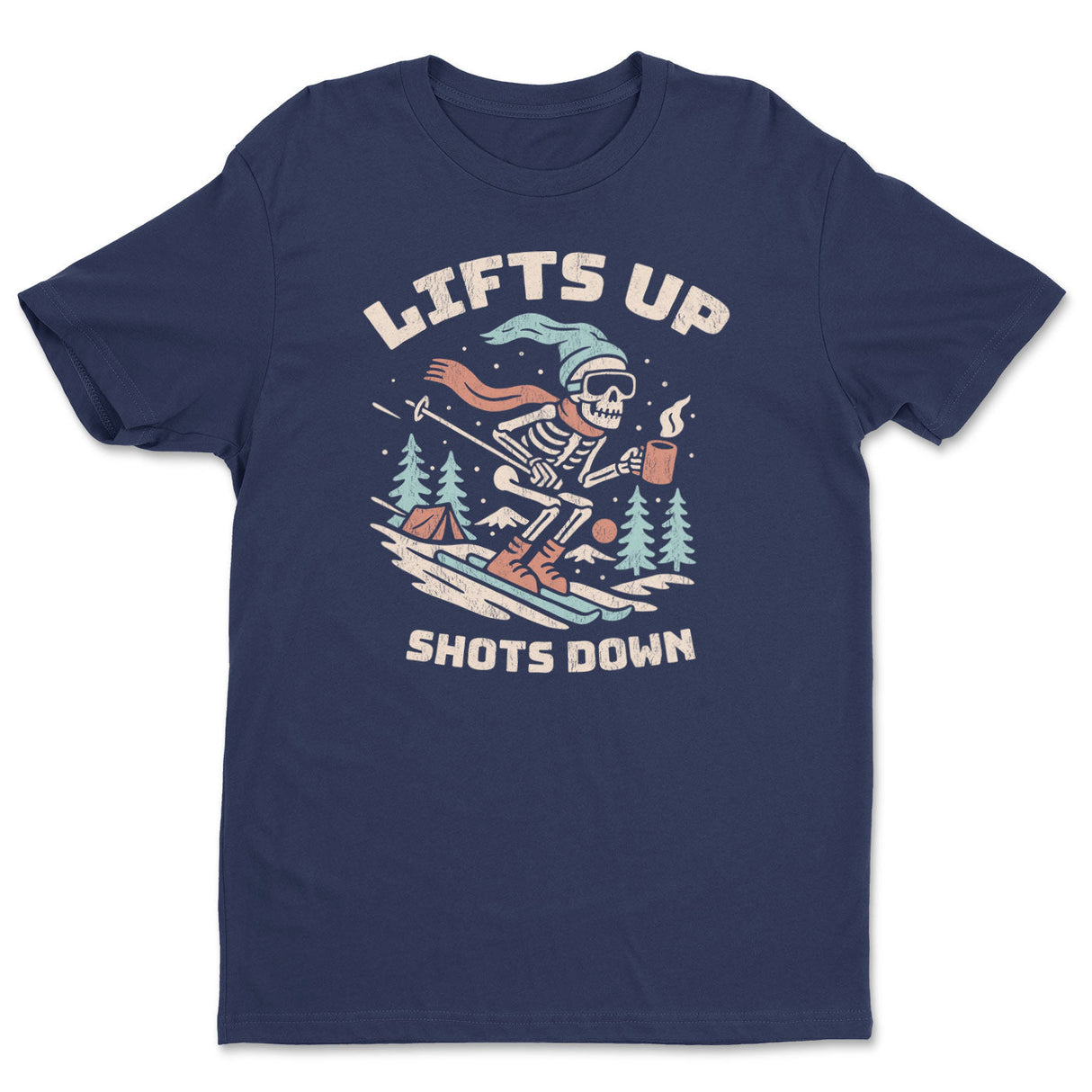 Lifts Up - Shots Down Tee