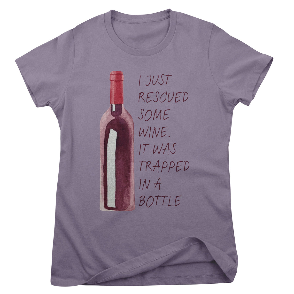 Wine Resque Girly Tee