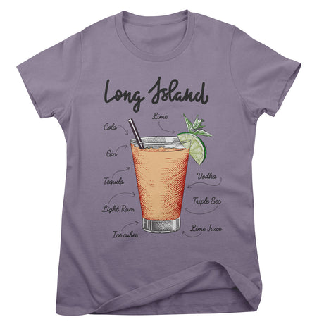 Long Island - Ingredients Girly Tee
