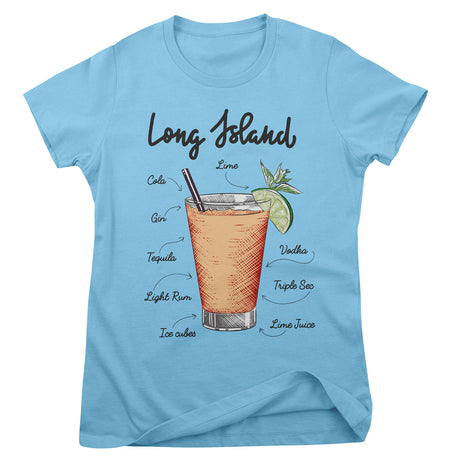 Long Island - Ingredients Girly Tee