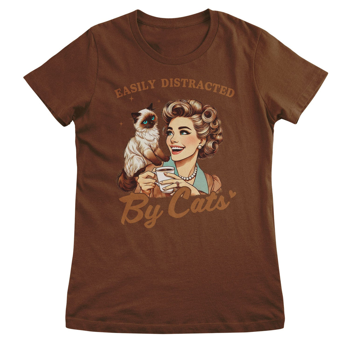 Easily Distracted By Cats Top