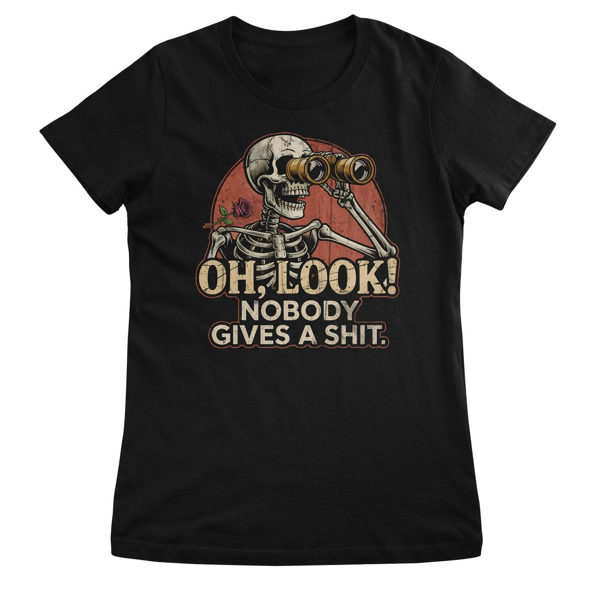 Oh Look - Nobody Gives A Sh*t Girly Top