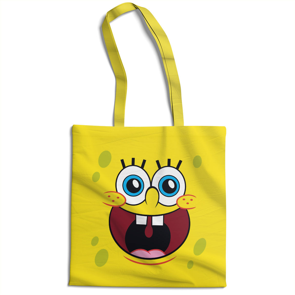 Sponge Happy Face Tote Bag