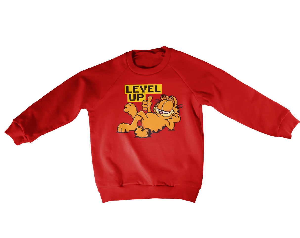 Garfield - Level Up Kids Sweatshirt
