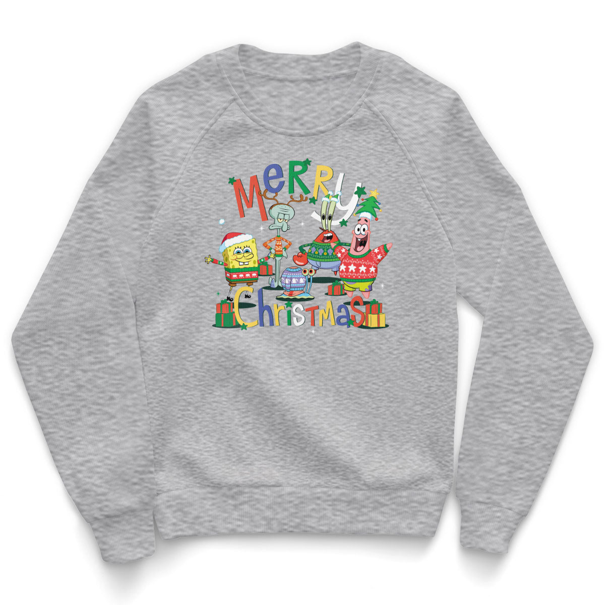 SpongeBob - Merry Christmas Kids Sweatshirt