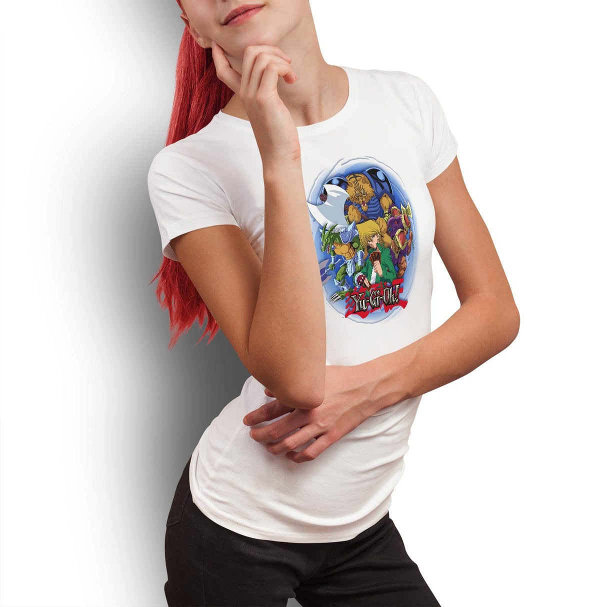 Yo-Gi-Oh! Group Girly Tee