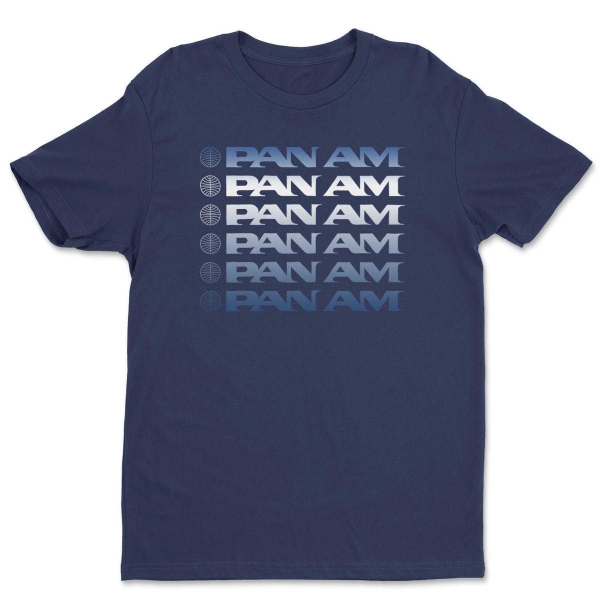 Pan-Am Stacked Logos T-Shirt