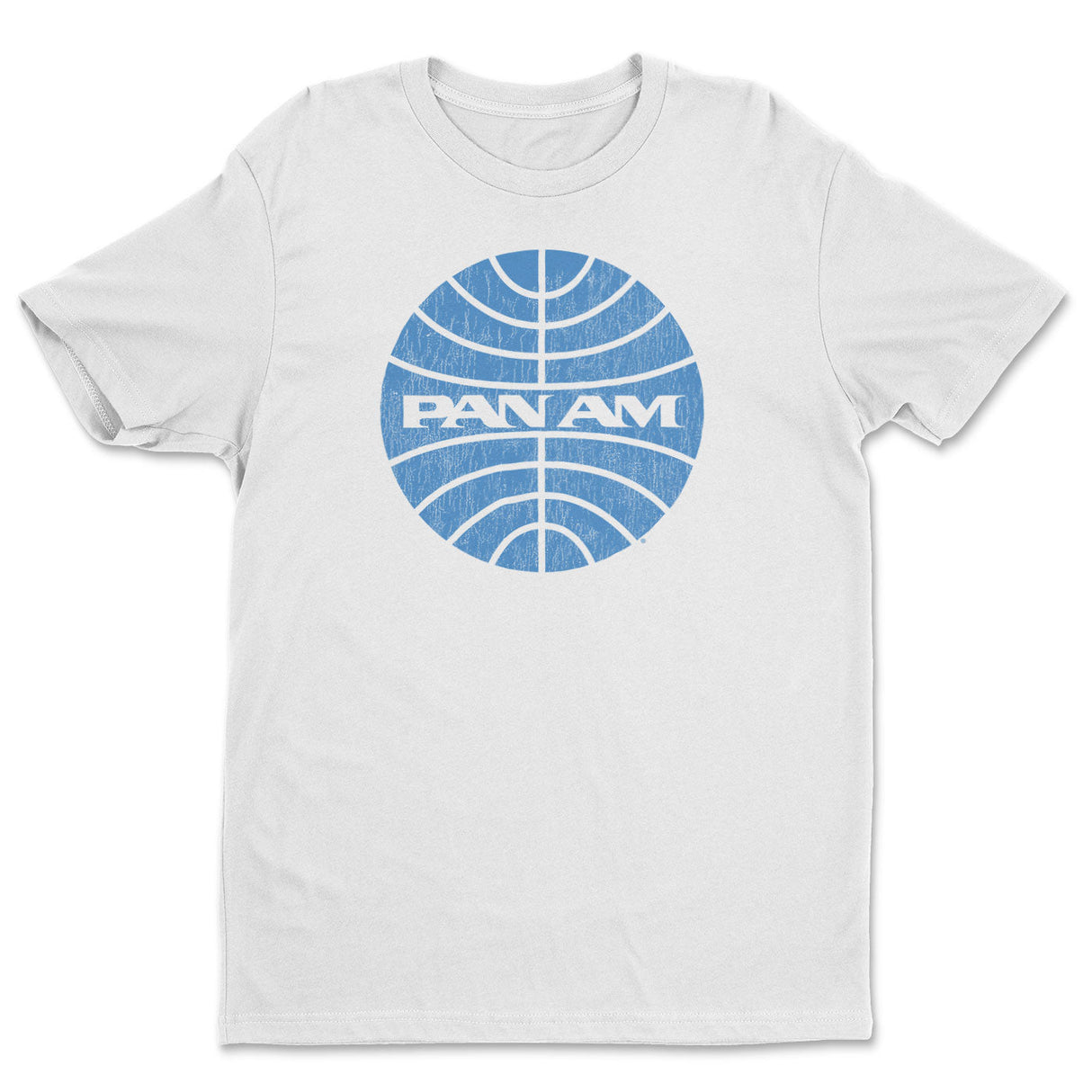 Pan-Am Washed Globe Logo T-Shirt