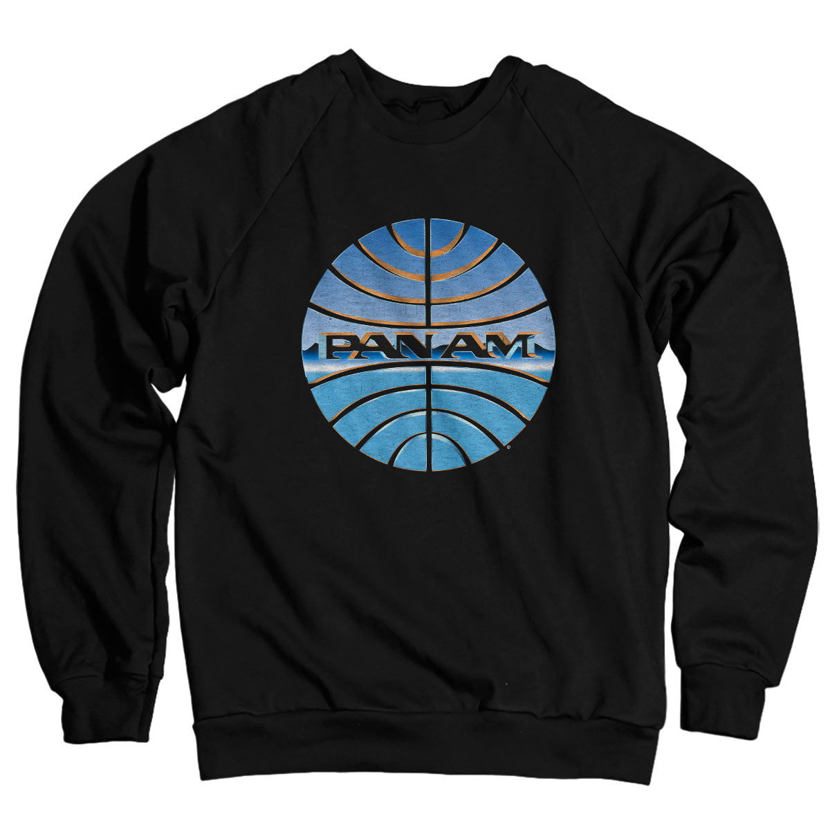 Pan-Am Chromed Globe Logo Sweatshirt