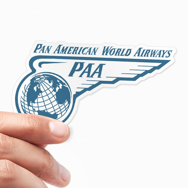 Pan American World Airlines Sticker
