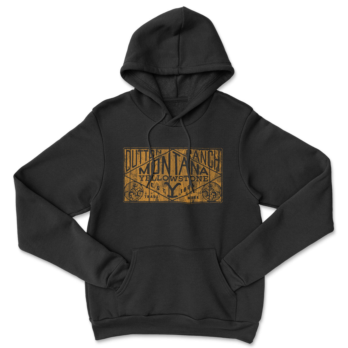 Dutton Ranch Wood Sign Hoodie