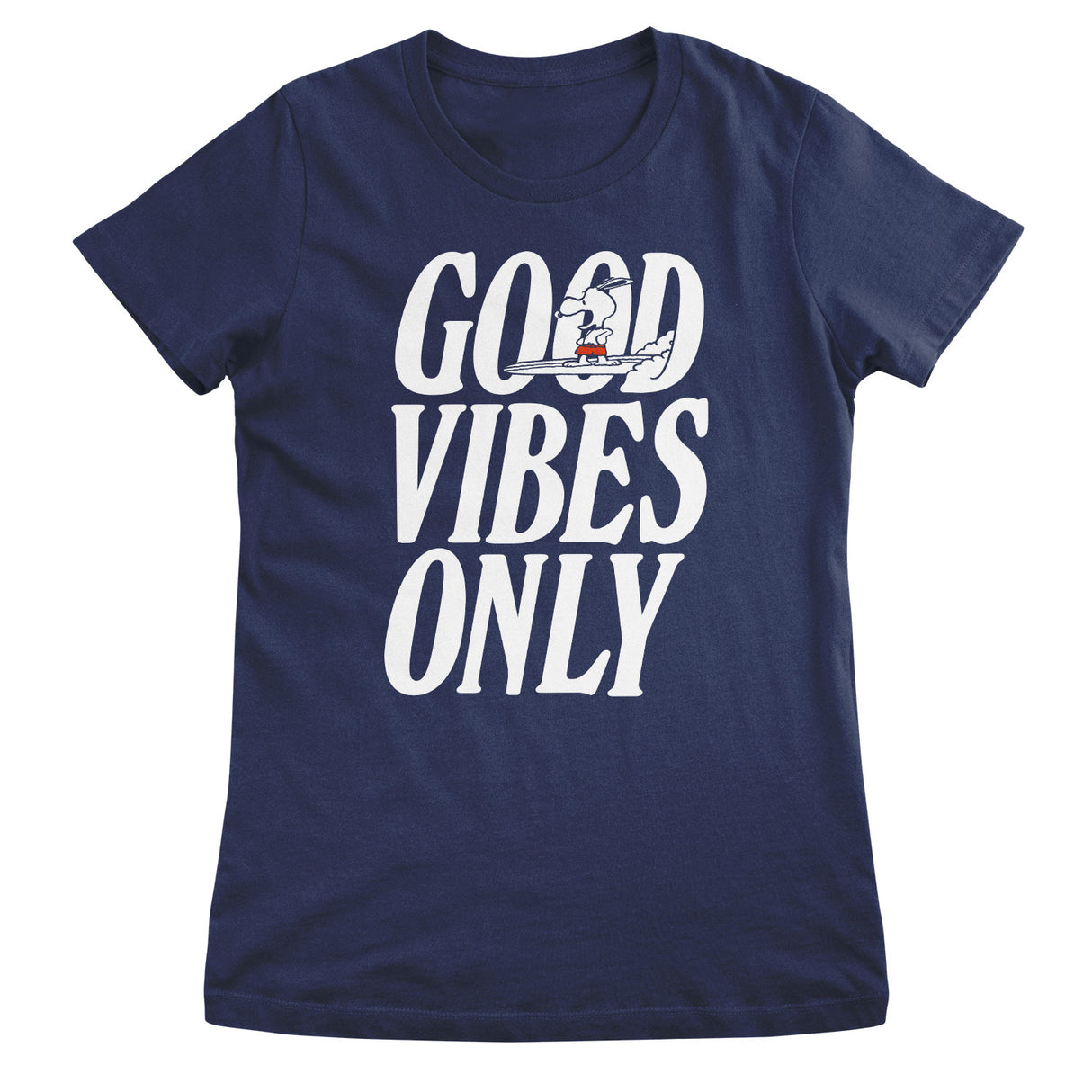 Peanuts - Good Vibes Only Girly Tee