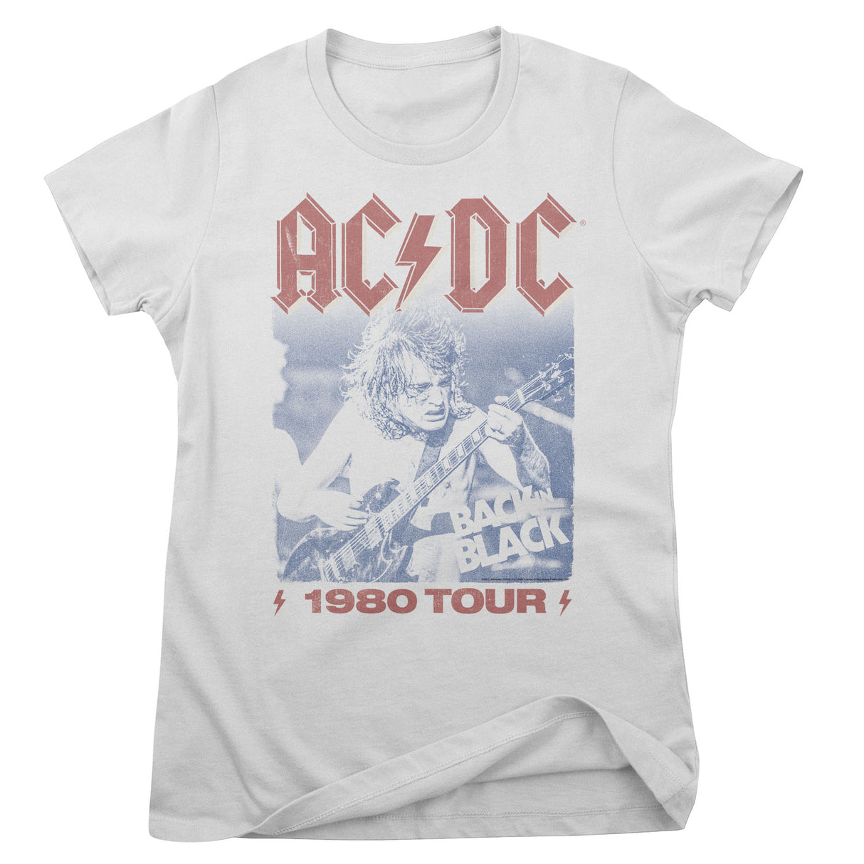 AC/DC - 1980 TOUR Girly Tee