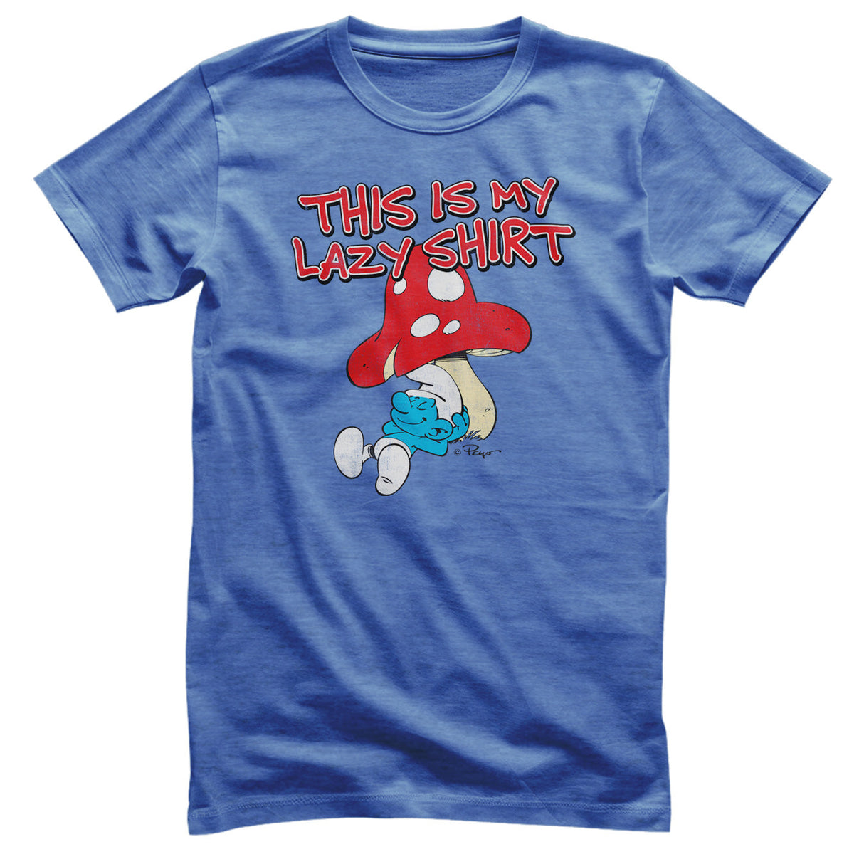 The Smurfs - This Is My Lazy Shirt T-Shirt