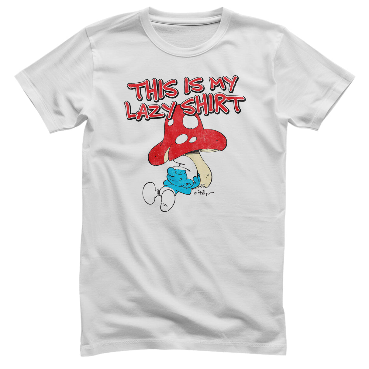 The Smurfs - This Is My Lazy Shirt T-Shirt