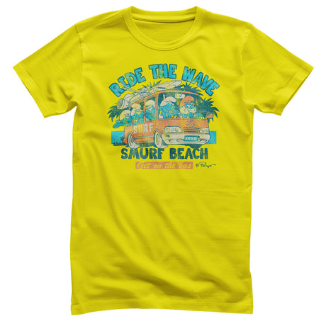 Ride The Wave - Smurf Beach T-Shirt