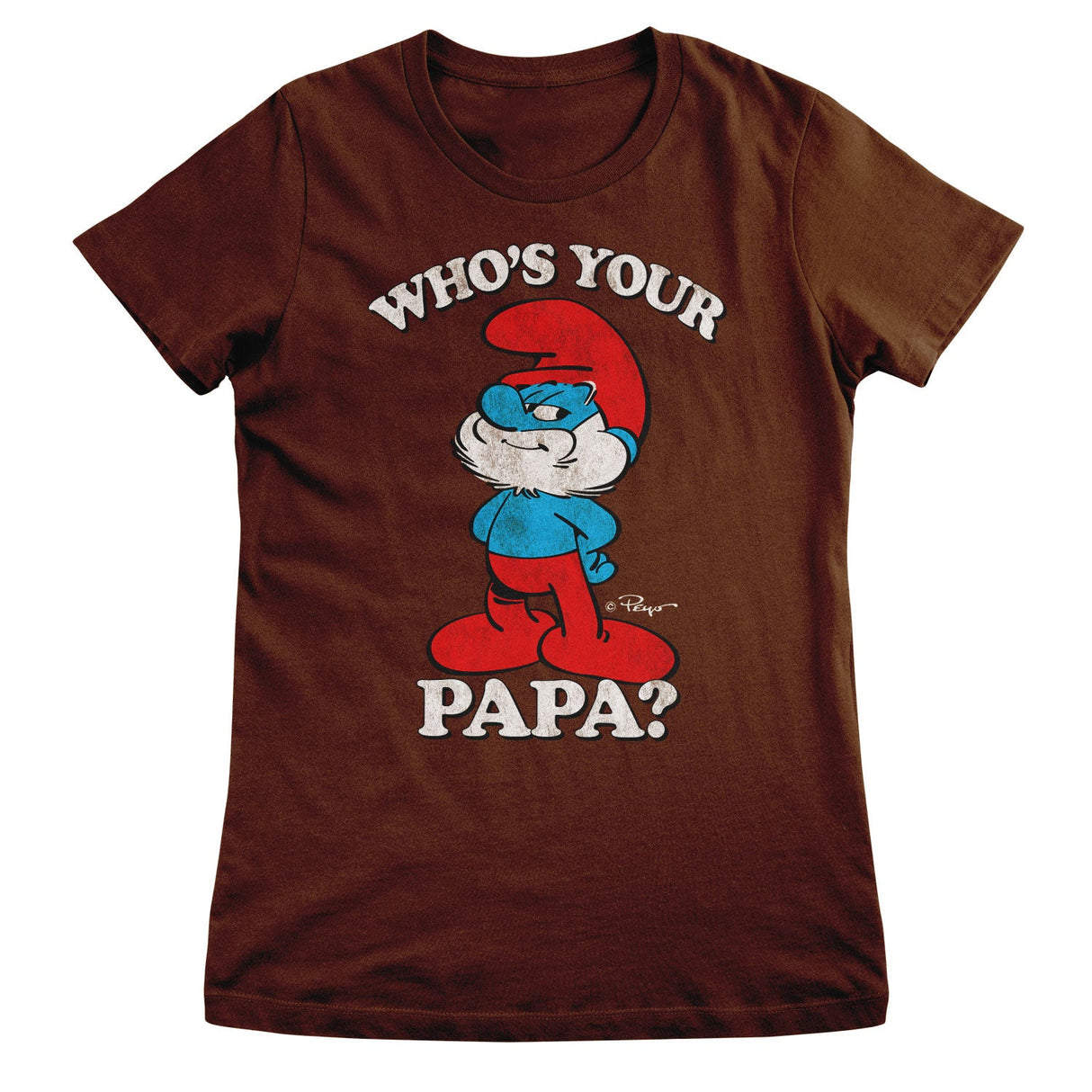 Who's Your Papa? Girly Tee