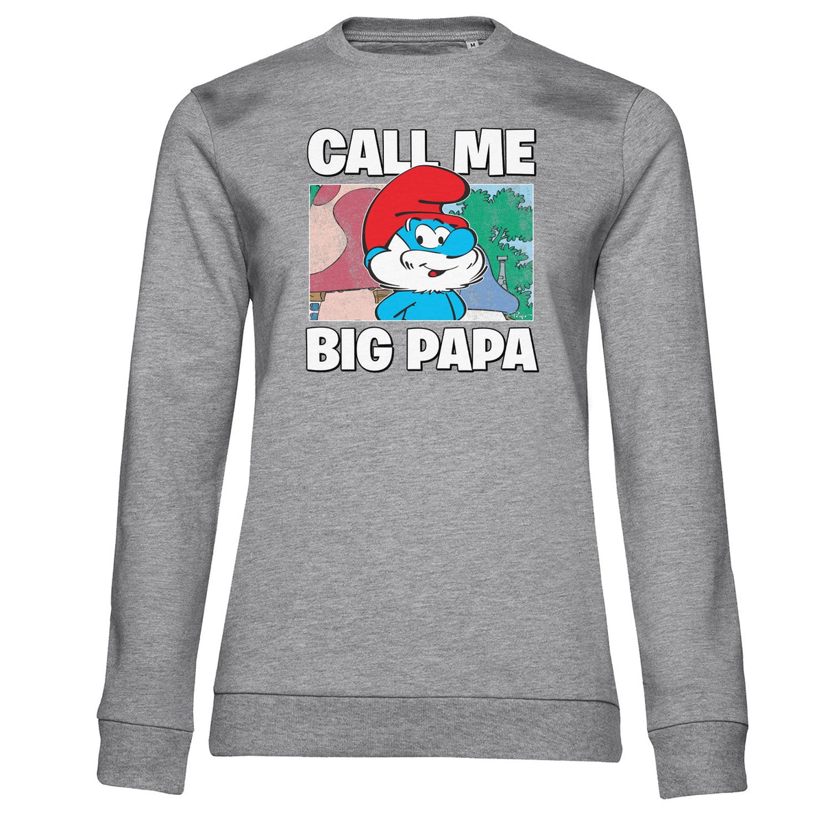 Smurfs - Call Me Big Papa Girly Sweatshirt