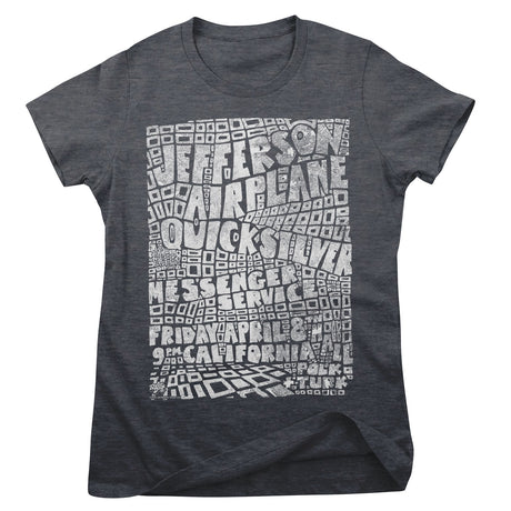 Jefferson Airplane Quicksilver Messenger Service Girly Tee