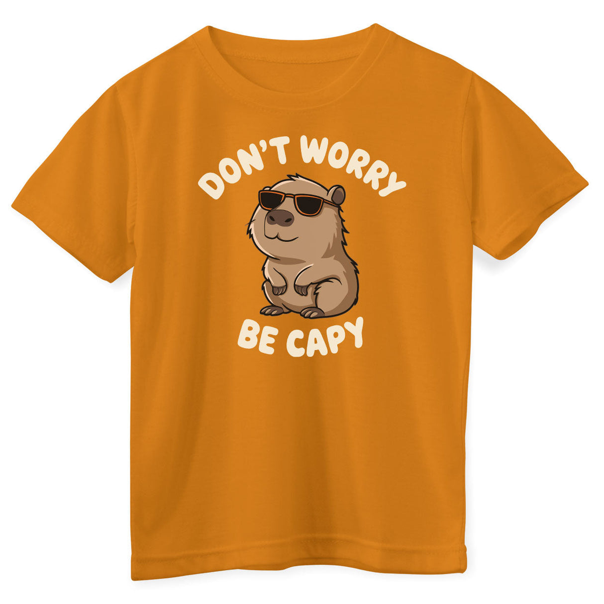 Don't Worry - Be Capy Kids Tee