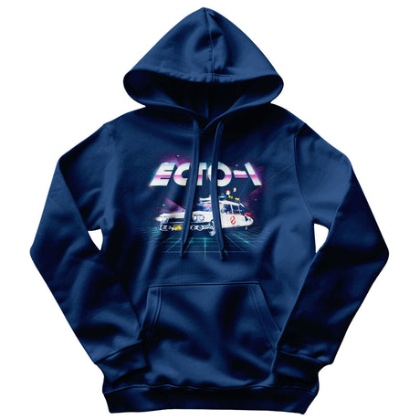 ECTO-1 80's Neon Grid Hoodie