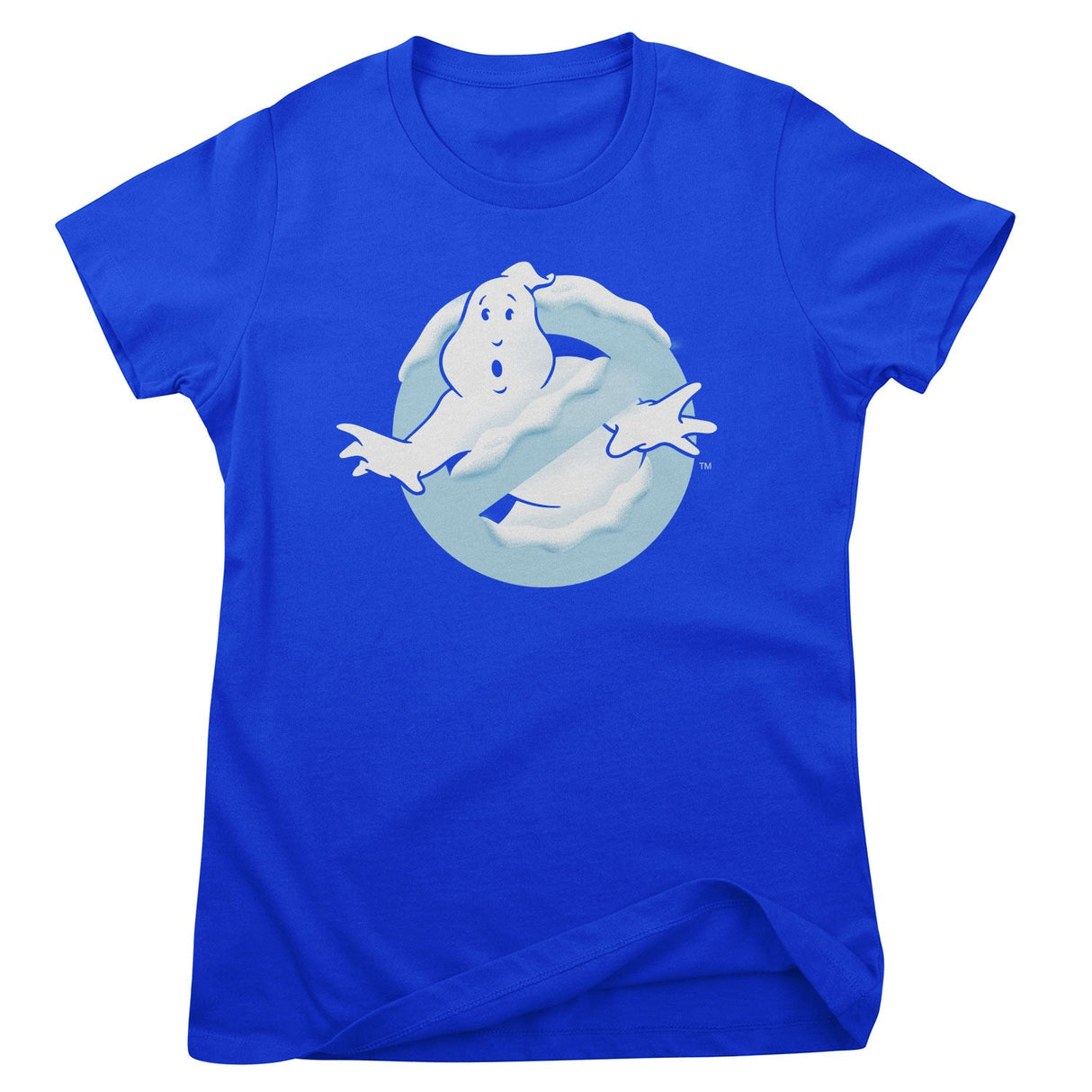 Ghostbusters Winter & Snow Logo Girly Tee