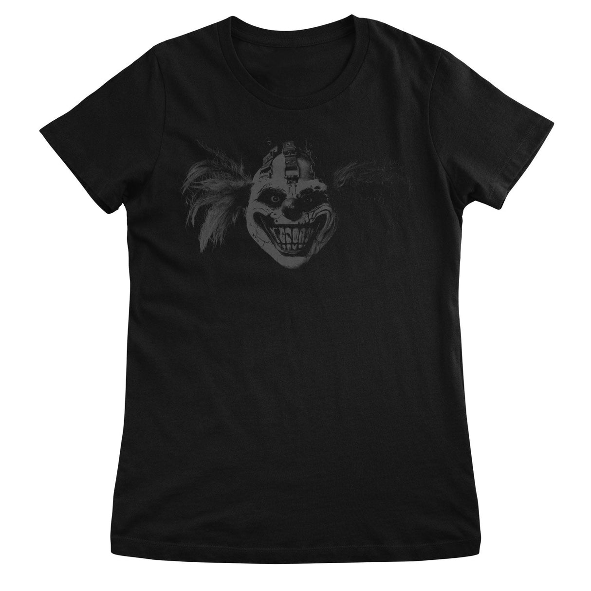 Sweet Tooth Black on Black Girly Tee