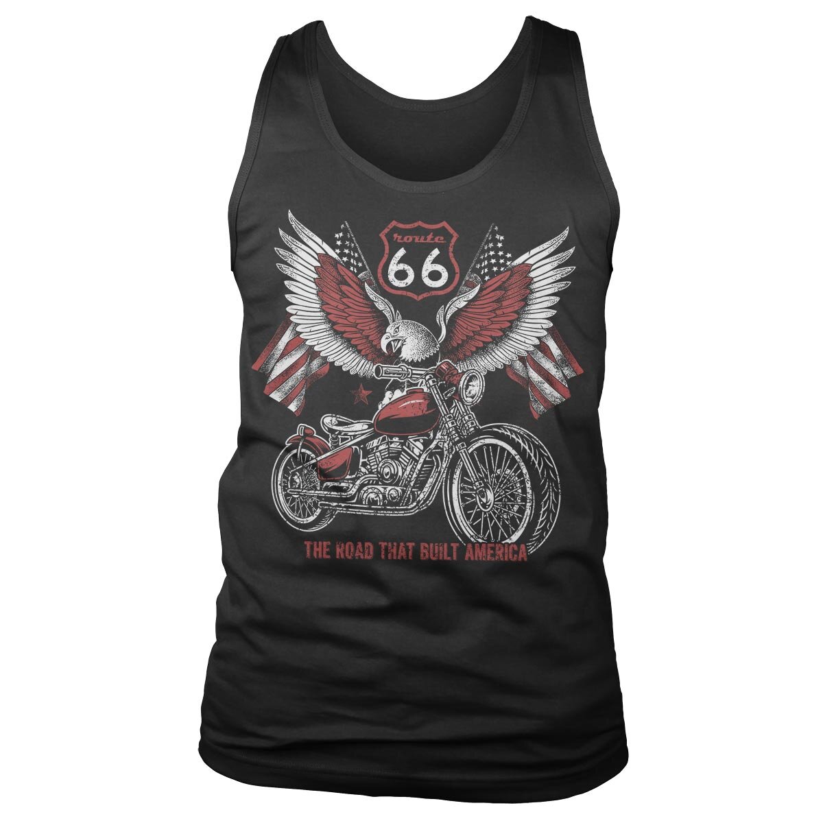 Route 66 - American Eagle Bike Tank Top