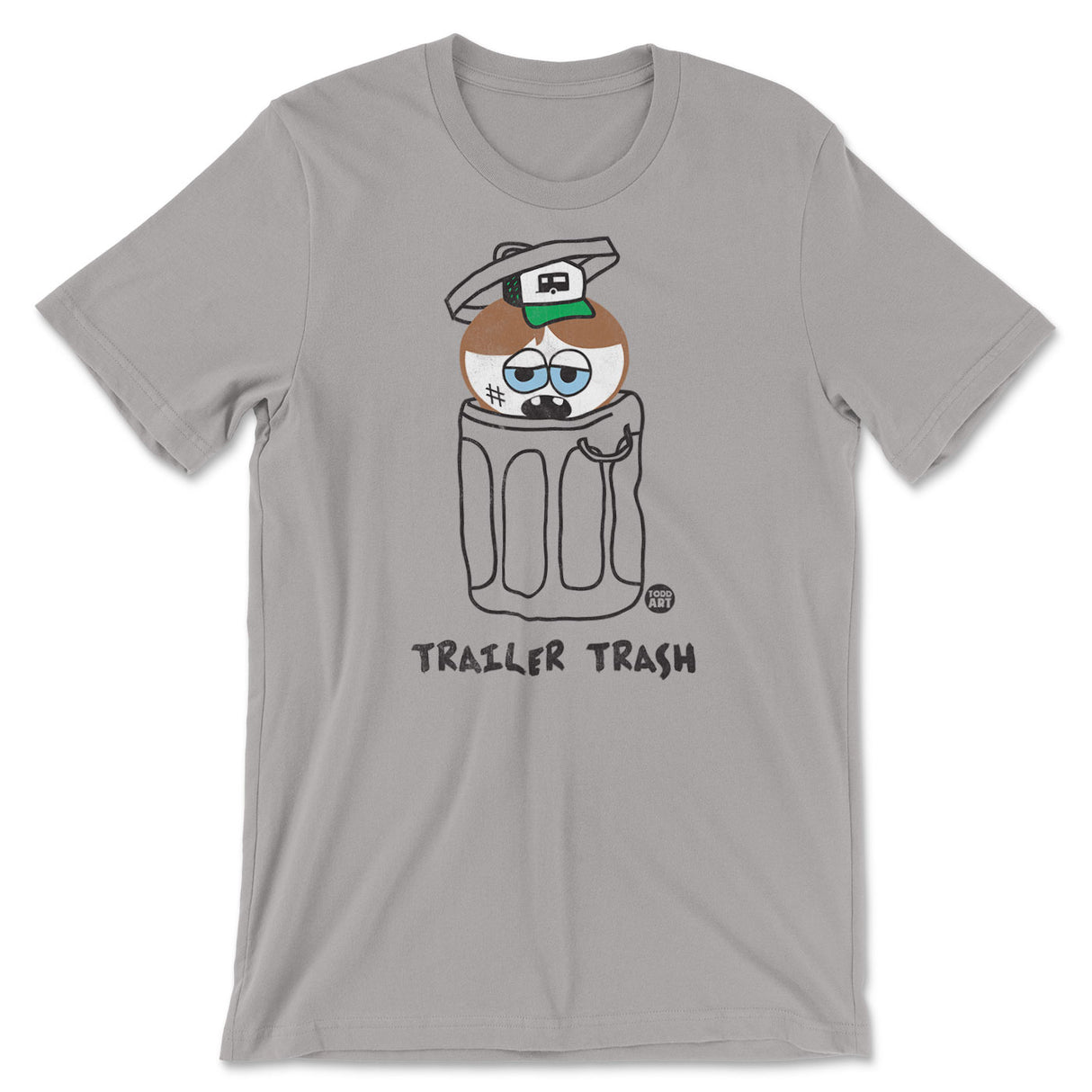 Silly Hillbilly - Trailer Trash - ToddArt T-Shirt