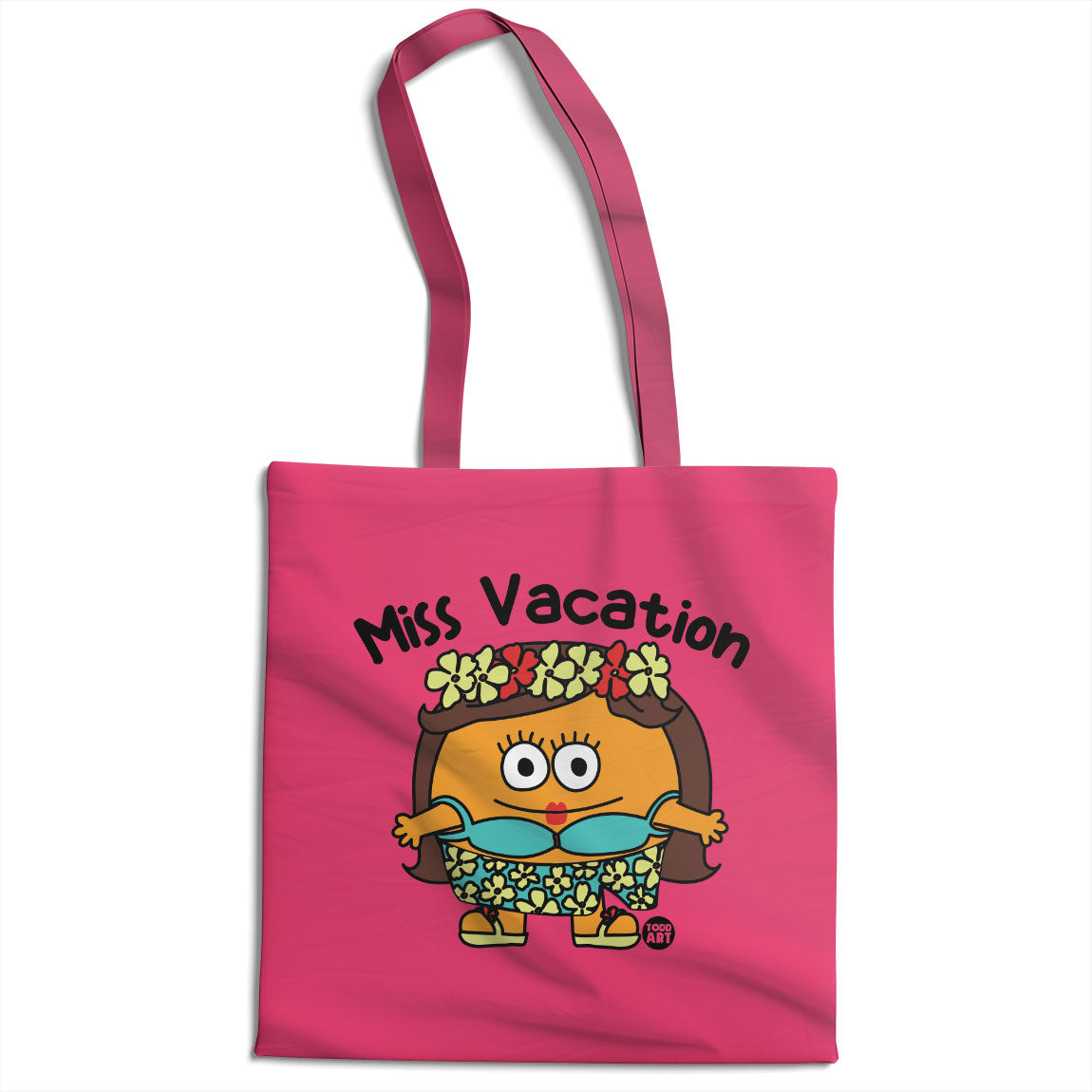 Miss Vacation - ToddArt Tote Bag