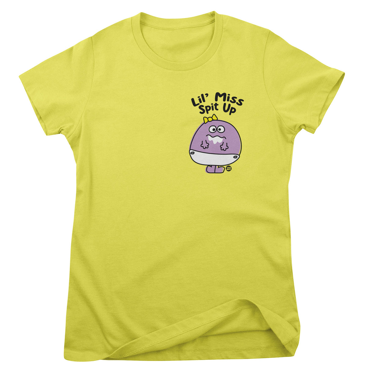 Lil' Miss Spit Up - ToddArt Girly Tee